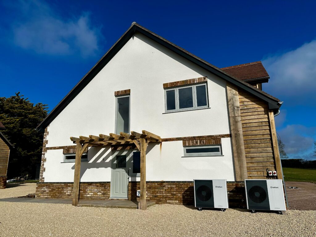 Oak cladding in Minster