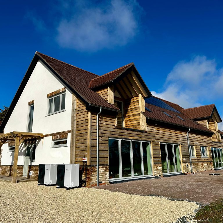 New family home and bespoke oak details