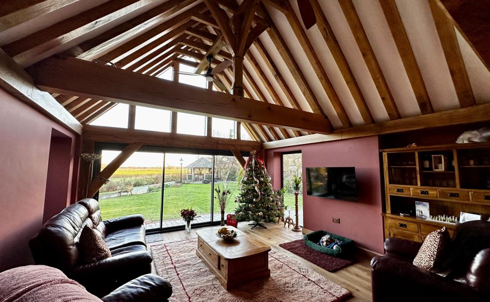 Waterlock cottage *New build extension* extensive oak frame